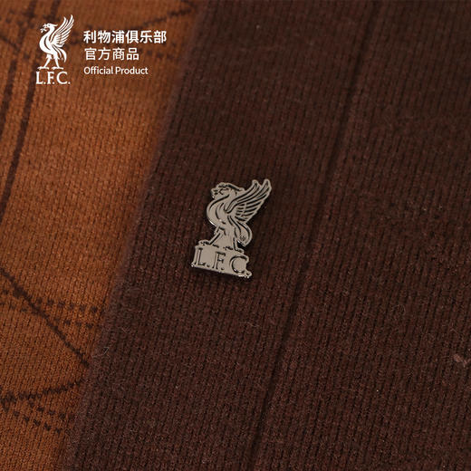 【官方正版】利物浦俱乐部 | 深棕针织开衫长袖秋冬简约保暖上衣 商品图4