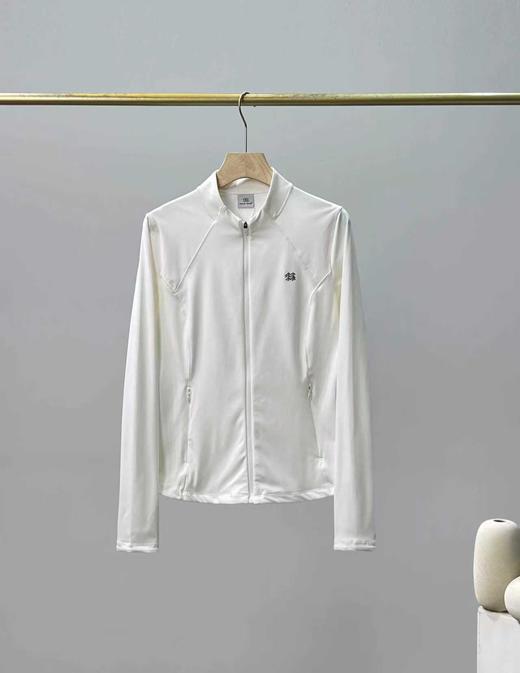 点此购买 可隆春秋季女士针织立领户外运动徒步登山拉绒弹力外套 qk 330946 商品图3