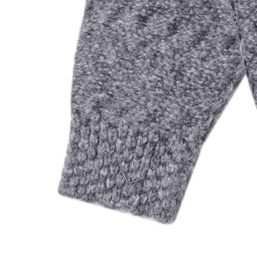 SDSA男士秋冬新款痞帅男装韩版简约纯色圆领针织衫百搭宽松毛衣 商品图3