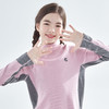 预售12.20发 cicochild25年秋冬新款亲子中大女童拼色打底衫轻暖高弹运动上衣 商品缩略图3