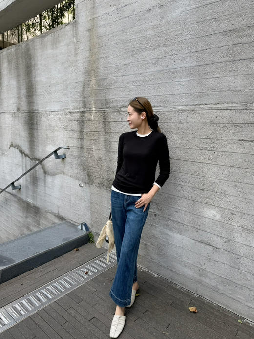 2509401   羊毛 棉 超细腻 长袖tee 打底 叠穿 商品图5