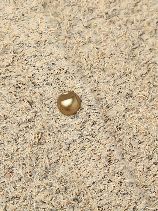 小香风针织开衫女春秋 圆领短款外搭上衣 温柔风长袖毛衣外套 商品图3