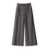 HSS 3071羊毛呢阔腿裤松紧高腰加厚休闲宽松垂感休闲裤 商品缩略图4