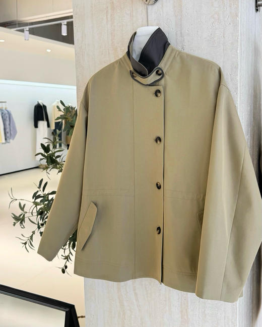 巴恩风小个子风衣外套08292 商品图1