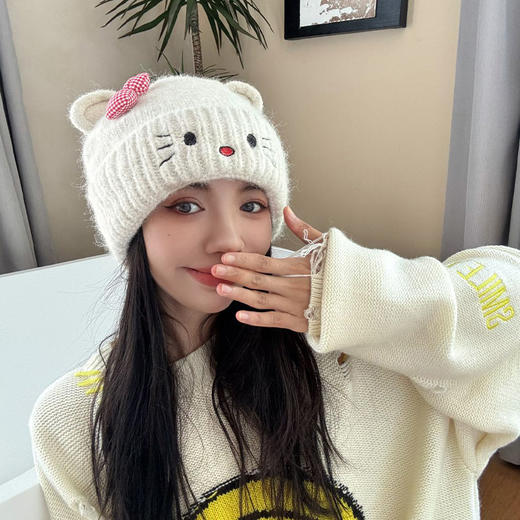 小猫喵喵针织帽-纪念日百货门店同款165199644 商品图1