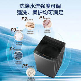 海尔(Haier) 12公斤 变频 全自动 波轮洗衣机 1级能效 超净洗 玻璃盖 除菌螨 XQB120-BZ20L1