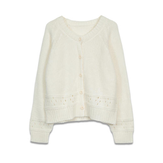 温柔甜美镂空钩花毛衣-纪念日百货门店同款165496083 商品图4