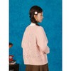 温柔甜美镂空钩花毛衣-纪念日百货门店同款165496083 商品缩略图2
