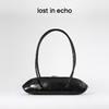 lost in echo2025早秋新款轻便质感牛皮趣味饺子形法棍单肩腋下包 商品缩略图0