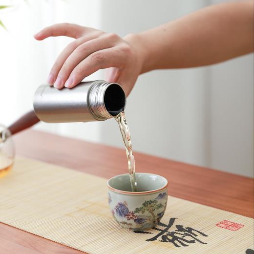 纯钛迷你保温杯 ，通体纯钛，180ml，喝到一口安全、放心热水 商品图3