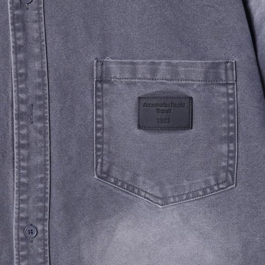 C5022SDSA男士秋冬新款痞帅男装时尚韩版做旧纽扣翻领牛仔长袖衬衫百搭 商品图3