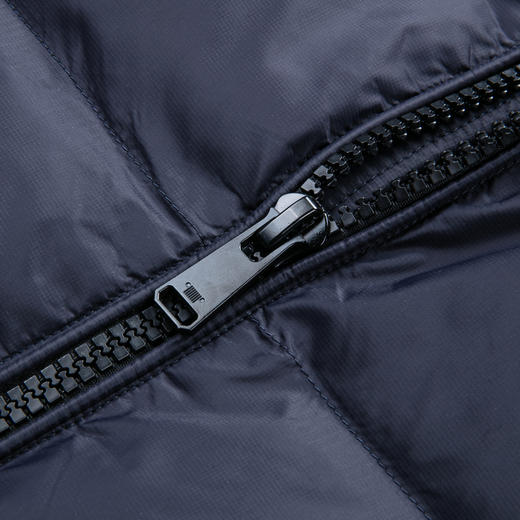 【鸭绒90%】圣得西男锁温立领羽绒背心2025秋冬款不跑绒简约外套 商品图11