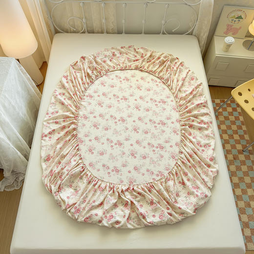 【品牌直发】加倍生活 A类水洗皱皱纱印花床笠单品/床笠三件套 yb0929001 商品图3