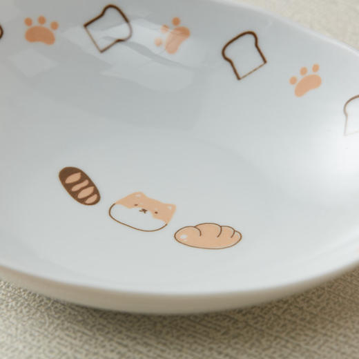  厨房餐具卡通碗意面盘柴犬系列 商品图6