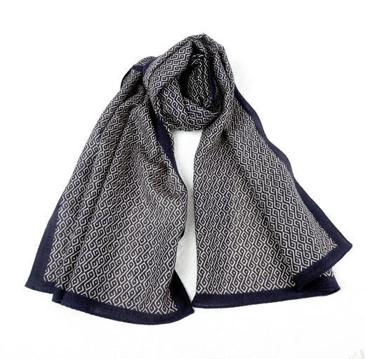 秋冬保暖时尚羊毛男士围巾商务休闲百搭 商品图5