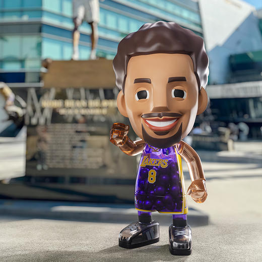 王牌化身 moneyball手办 400% 科比 正版球星Kobe黑曼巴潮玩可动手办公仔高档收藏 商品图2