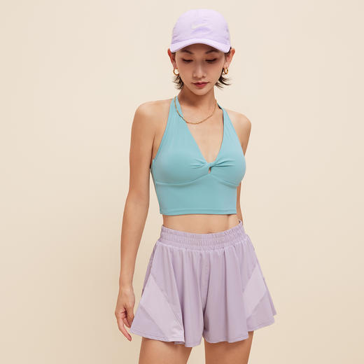 跃牌【海听系列】扭结防震美背运动背心固定杯普拉提瑜伽服上衣XC101 商品图2