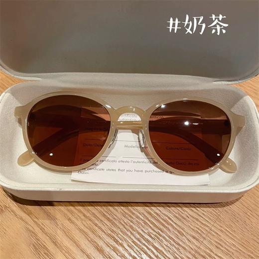 小红薯西瓜红墨镜 显脸小适合大方圆脸 uv400偏光防紫外线 可配度数 商品图0