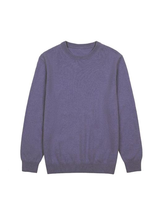 「6色可选」100%羊绒12针圆领针织衫设计款 商品图4