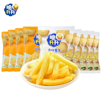 脆升升薯条休闲零食食品马铃薯鲜切分享装薯条20g*9（原味*5+蜂蜜*4） /休闲食品 /膨化食品 /薯条 商品图2