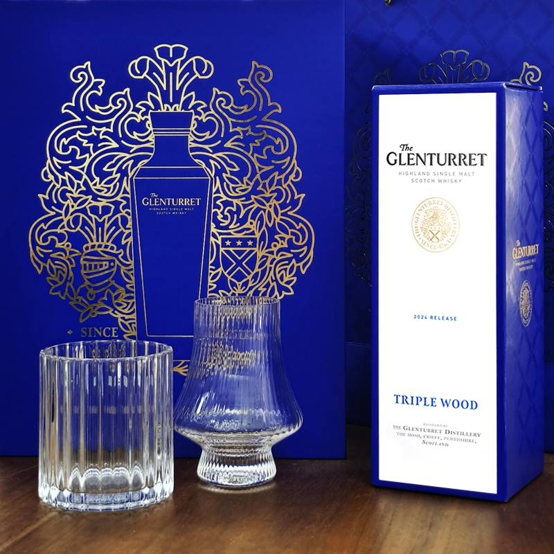 【礼盒版】格兰塔雷特三桶单一麦芽苏格兰威士忌（2024版）44%vol 700ml