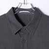 SDSA男士秋冬新款痞帅男装韩版休闲纯色口袋纽扣翻领长袖衬衫百搭 商品缩略图2