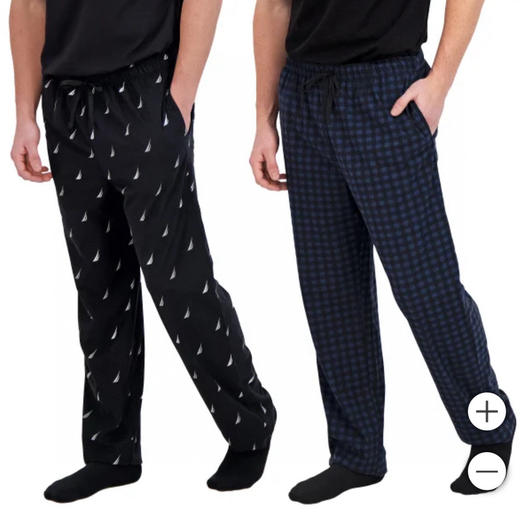 特价📣美国直邮240元/2条装🉐包税包邮到手🔥Nautica/诺帝卡 新款男士家居休闲裤睡裤2条装！🎁洗涤不起球不变形！ 商品图5