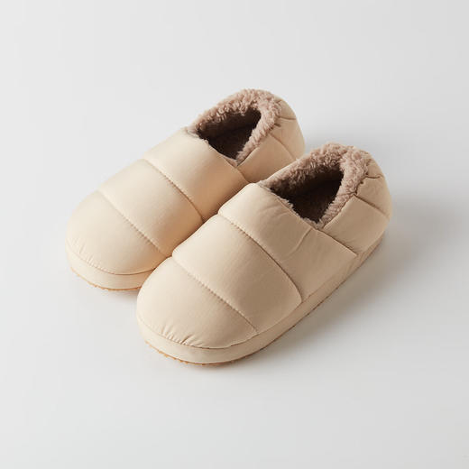  秋冬保暖拖鞋鞋面防泼水棉拖包跟棉拖月子鞋 商品图4