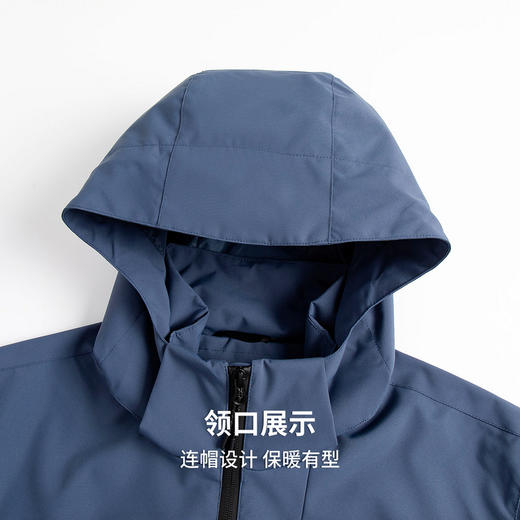 【防水&耐磨】圣得西男女2025秋季新款同款可拆卸帽防风休闲夹克 商品图6