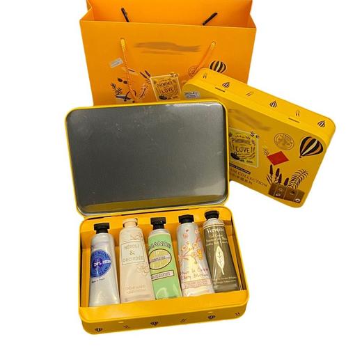 「铁盒礼盒装！」欧舒家护手霜套装樱花圣诞保湿不粘腻手霜小支礼盒节日伴手礼 商品图4