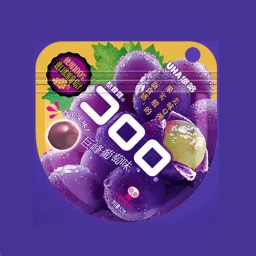 悠哈酷露露 葡萄味果汁软糖52g 商品图3