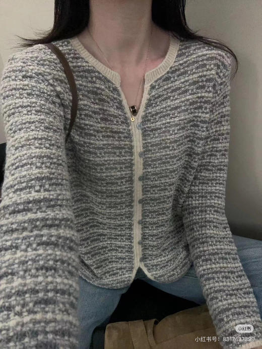 小香羊毛千金开衫 商品图0