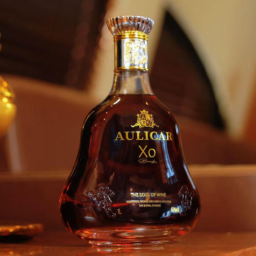 热卖中！！免费试喝！【法国原瓶进口】奥莱卡老军壶XO白兰地 大容量1L装 商品图4