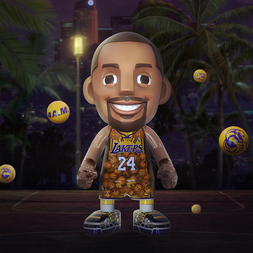 王牌化身 moneyball手办 400% 科比 正版球星Kobe黑曼巴潮玩可动手办公仔高档收藏 商品图4
