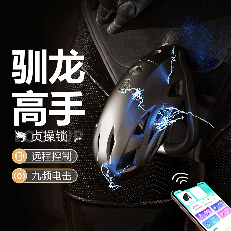 【情趣用品】谜姬 驯龙高手 贞操锁SM【控价产品】