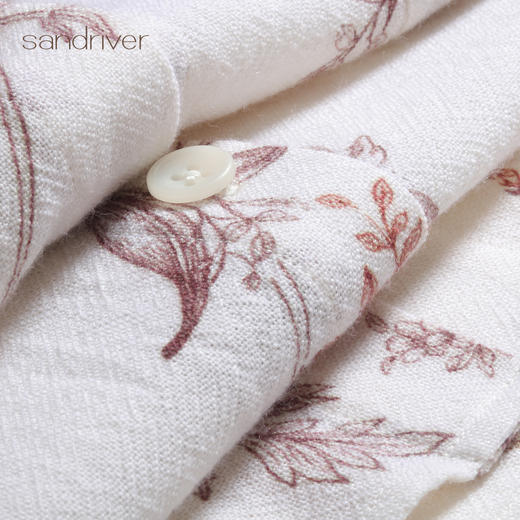 羊绒精纺印花衬衫  SJF97W383N 商品图3