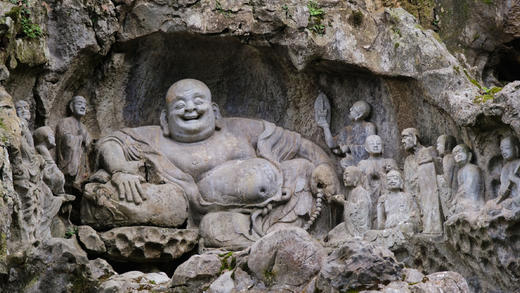 【猩咖说】杭州灵隐寺+飞来峰 文史大咖精讲 2H（15人精品小团含票 ），名寺名联，盛传不衰，走进灵隐寺飞来峰听故事 商品图3