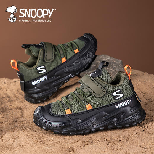 SNOOPY史努比运动鞋秋季户外休闲鞋儿童跑步鞋26-37 商品图0
