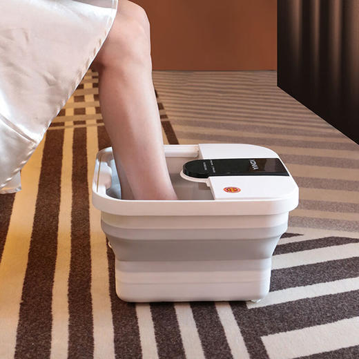 康佳（KONKA）家用足浴盆泡脚桶电动加热恒温洗脚盆沐足浴足可折叠便携水电分离更安全 KZYP-5007-T 商品图3
