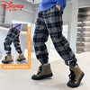 迪士尼男童加绒裤子一体绒冬季儿童运动裤秋冬加厚男大童卫裤长裤 商品缩略图0