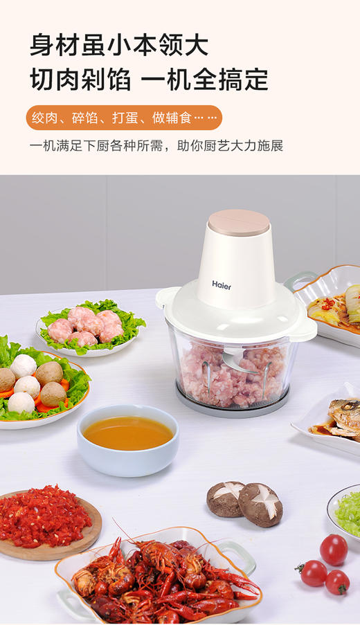 海尔绞肉机HDKJRY1201 商品图3
