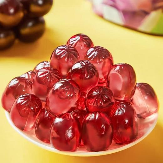 新期天葡萄bobo 3D剥皮软糖（葡萄味）75g 商品图4