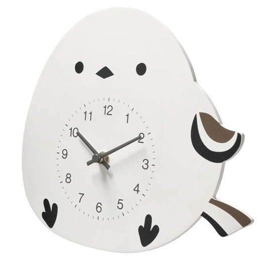 小挂钟简约卧室床头座挂两用钟 小肥啾 商品图1