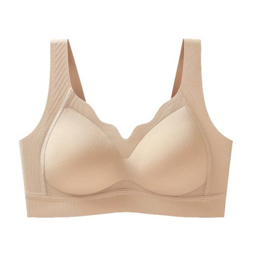 SDE-A35#  一体式固定杯反重力大码内衣女无钢圈聚拢收副乳防下垂文胸罩（单件） 商品图4