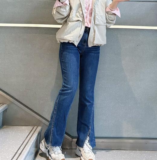 佐丹奴女装25年商场同款标准版型微喇叭牛仔裤05415036 商品图1