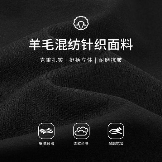 【商场同款】CNS5975“ 赫本裙 ” A型裙摆 羊毛针织面料，克重扎实，挺括立体包容显瘦 商品图1