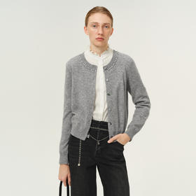 【商场同款】伊芙丽冬毛衫开衫1FA231263