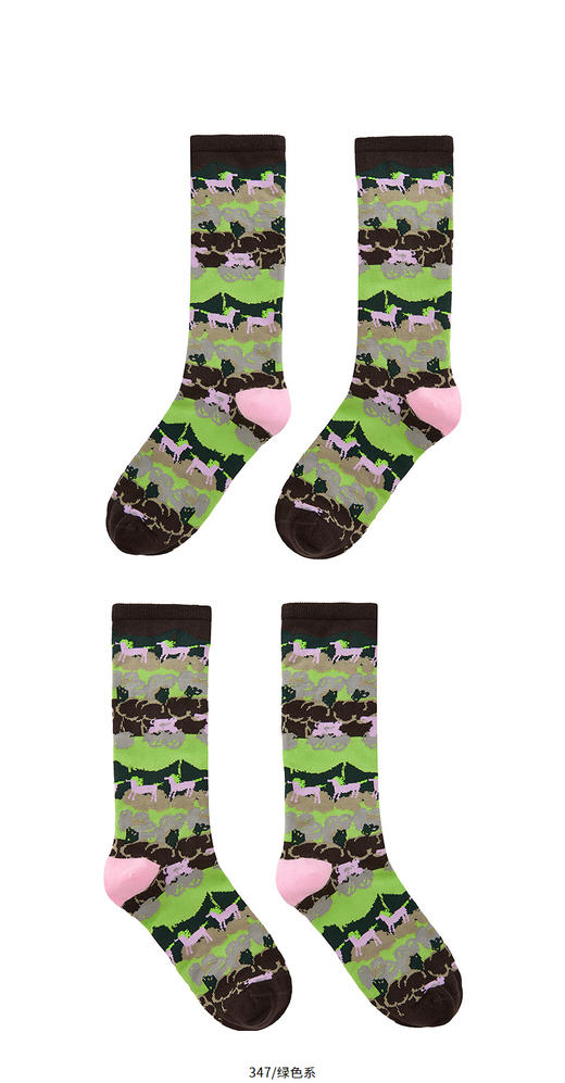 jnby  25年秋款  中筒袜  6P9N10330 商品图4