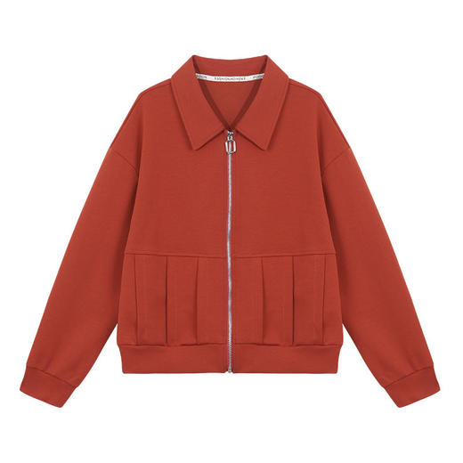 雀说翻领夹克女今年流行爆款外套新款洋气女装休闲百搭上衣AL10005 商品图4