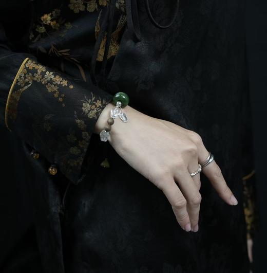 【会员专享】后辰新中式气质沉香碧玉链 商品图5